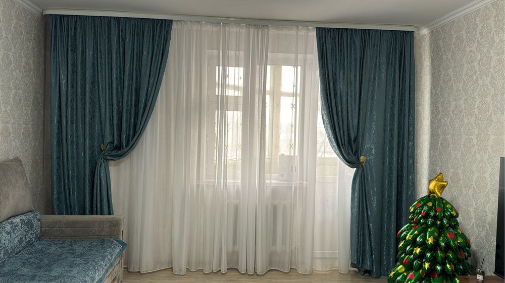 Продаю шторы вместе с тюль