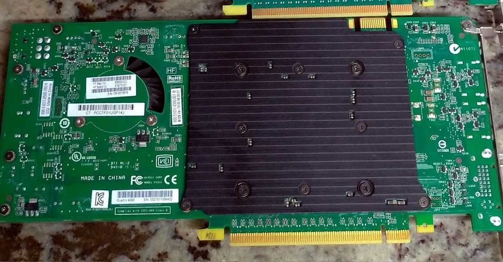 Nvidia Quadro 4000, 2GB GDDR5, 256bit - proiectare CAD