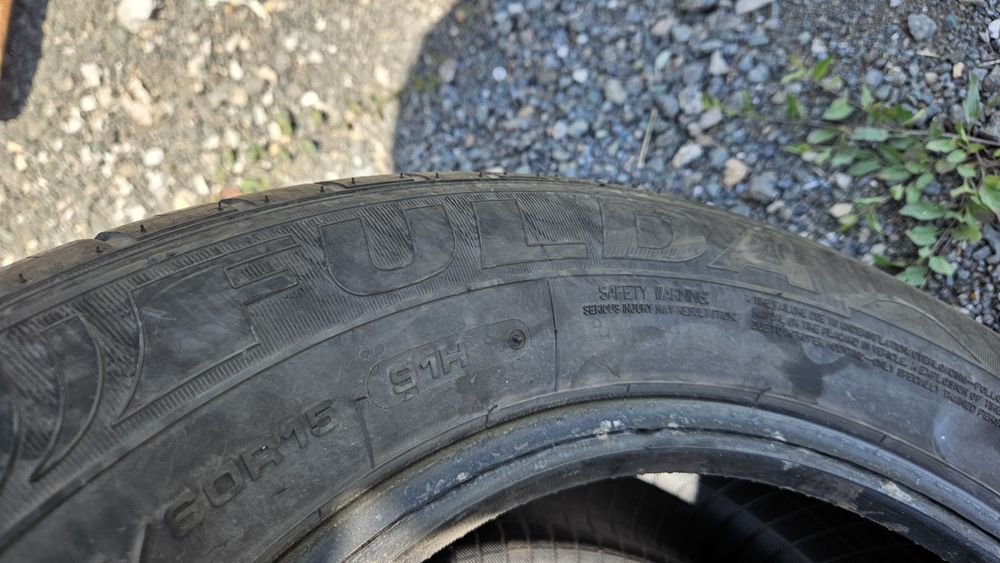 2бр гуми 205 60 15 фулда дот 23