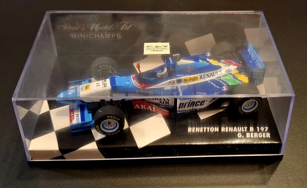 Benetton Renault B197 1/43 Minichamps