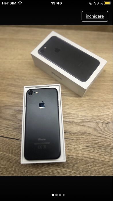 Iphone 7 , 32 GB , fara zgârieturi , cu cutie