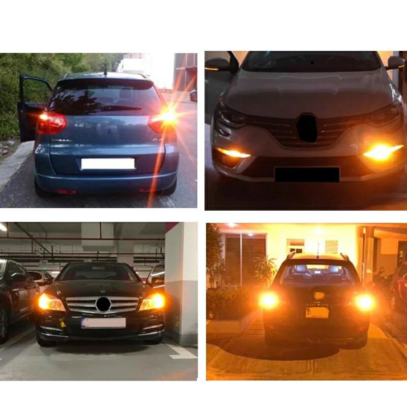 Bec Led Pentru Semnalizare,Poziții,Marsarier,Lumini De Zi zi P21W/PY21