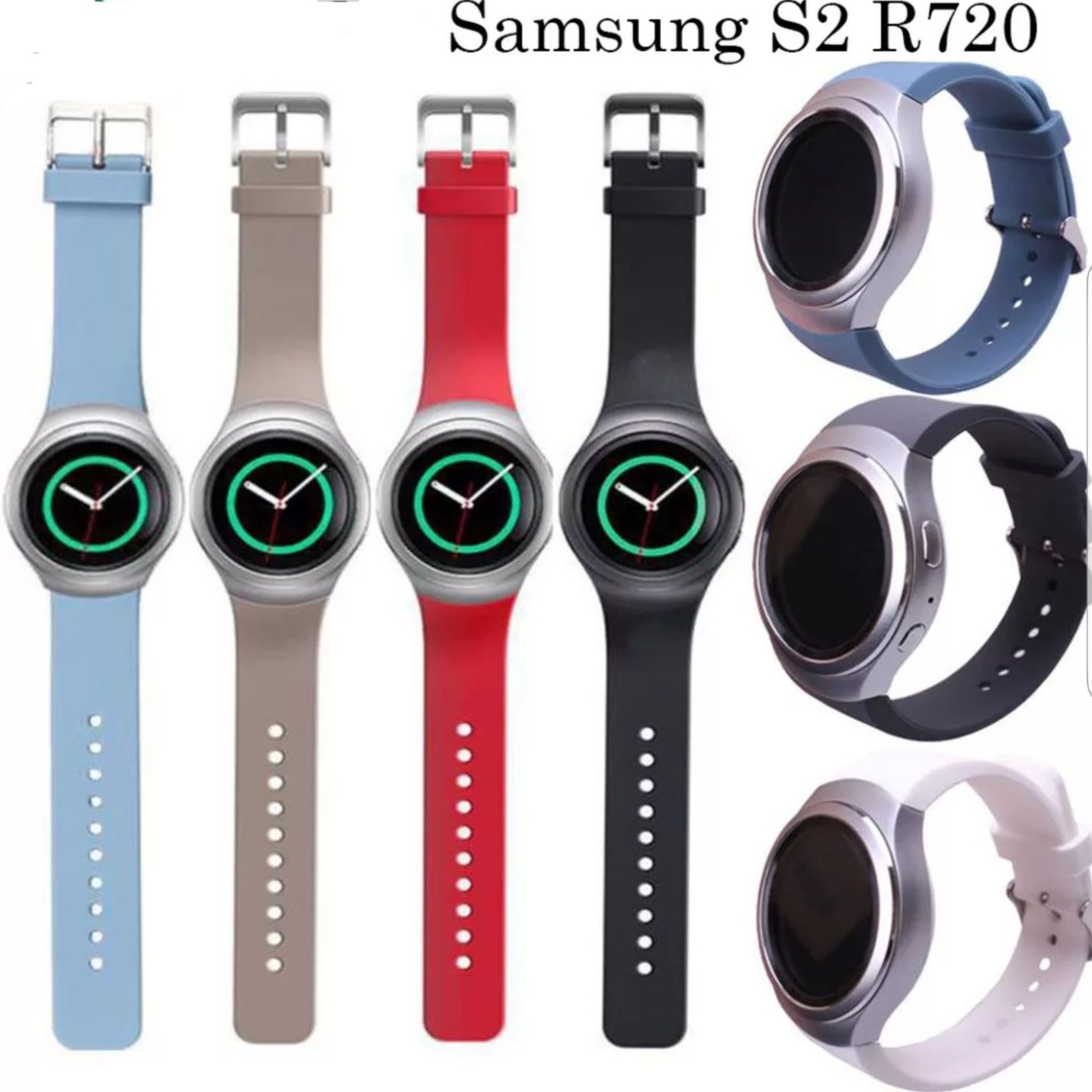 Силиконови каишки за Samsung Galaxy Gear S2 R720 R730/Gear 2 Sport