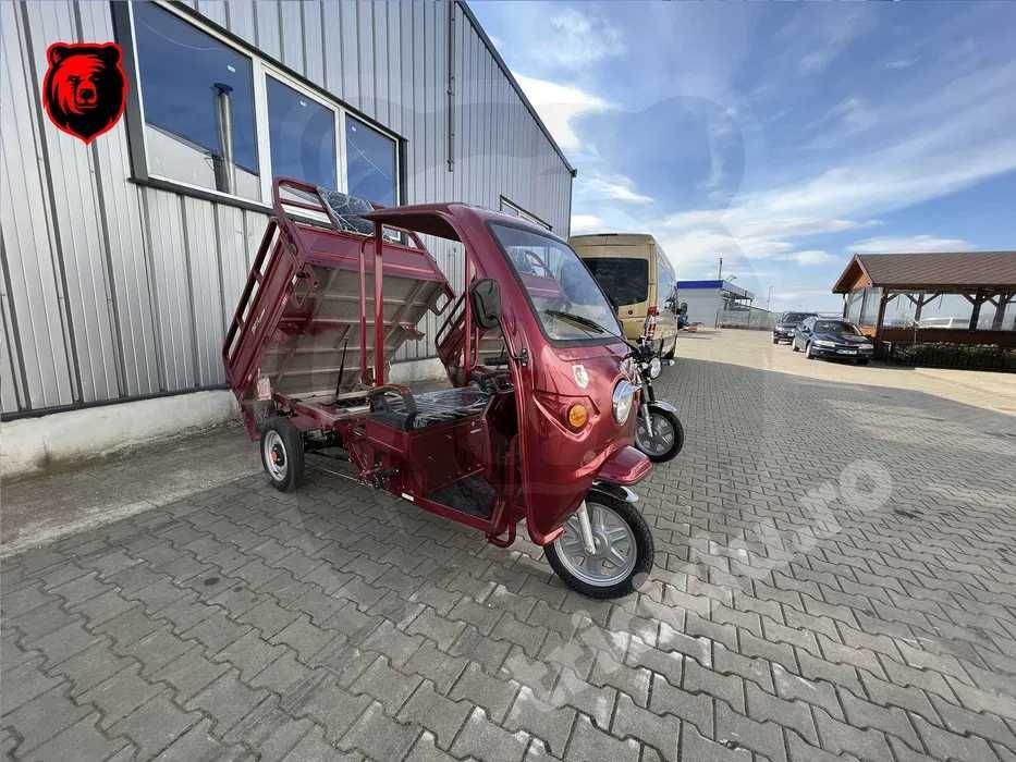 Triciclu electric tuktuk Thor Premium Plus CIV nou Agramix