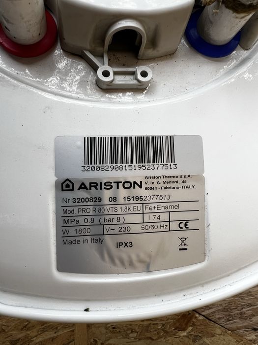 Boiler termic/electric Ariston Pro R 80 V 1.8K