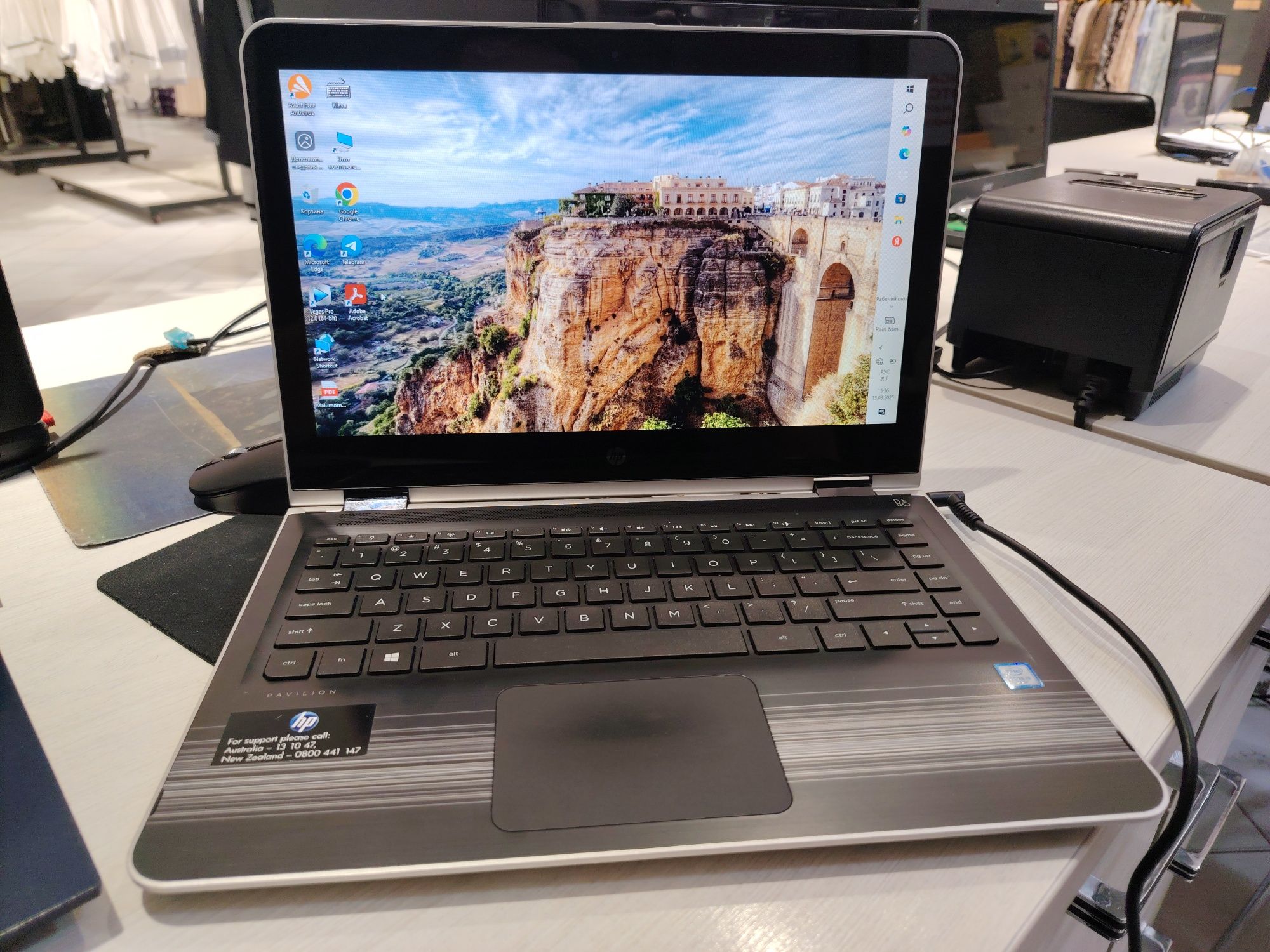 Kompyuter hp 360° sensorli