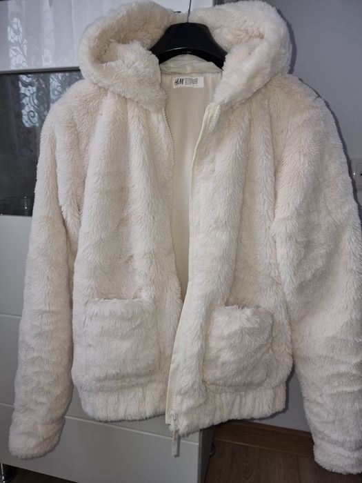 Blăniță alba H&M, mărimea 158-164