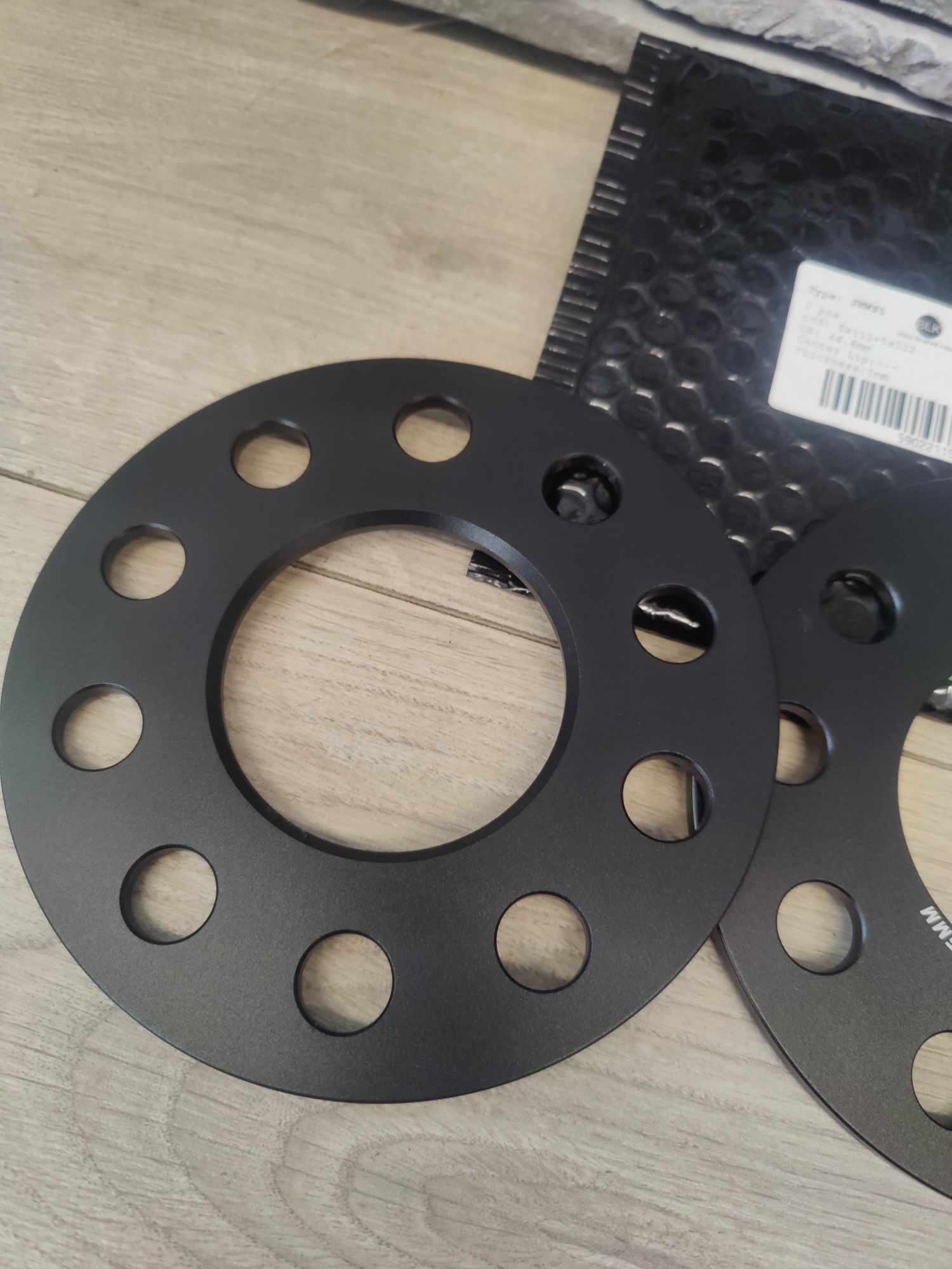 Distantieri 5mm Audi/Mercedes/Vw distantiere roti negre Japan Racing