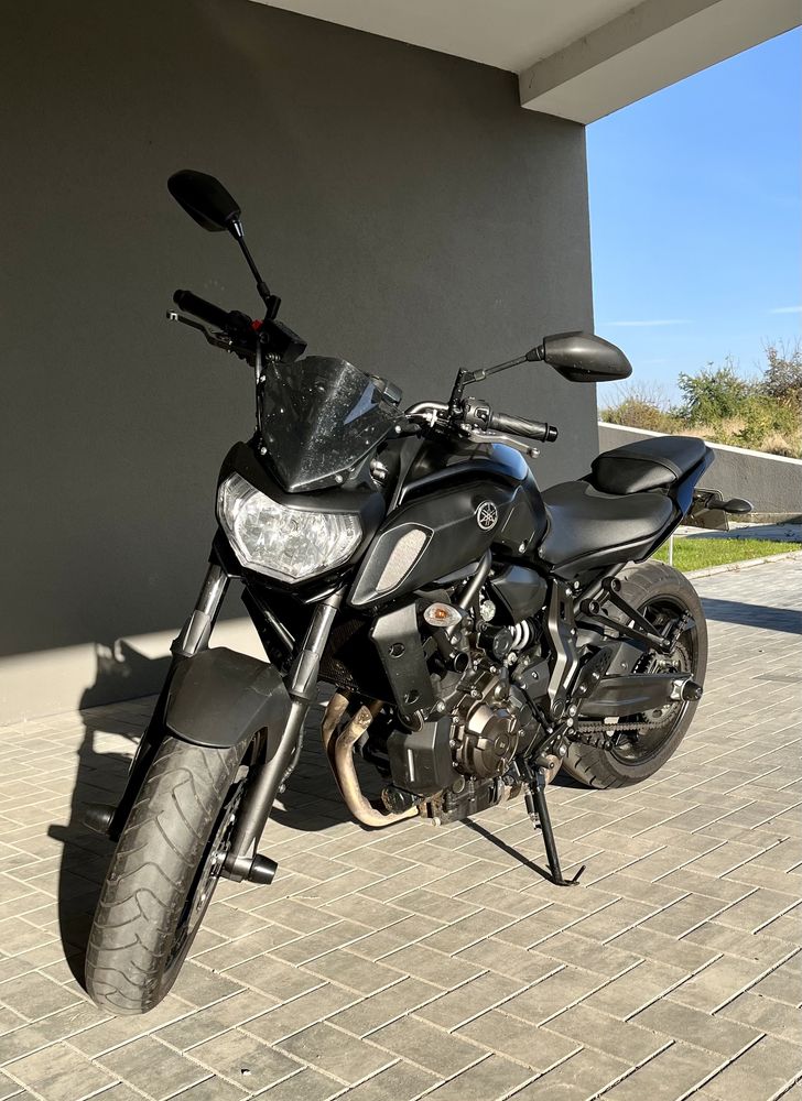 Yamaha MT07 A2, 85 hp ne-restrictionat