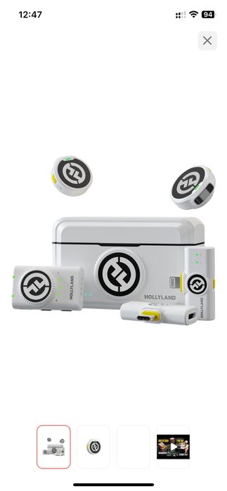 Hollyland Lark M2 COMBO белый петличка