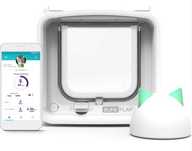 Котешка врата SureFlap Connect Микрочип с хъб, технология DualScan
