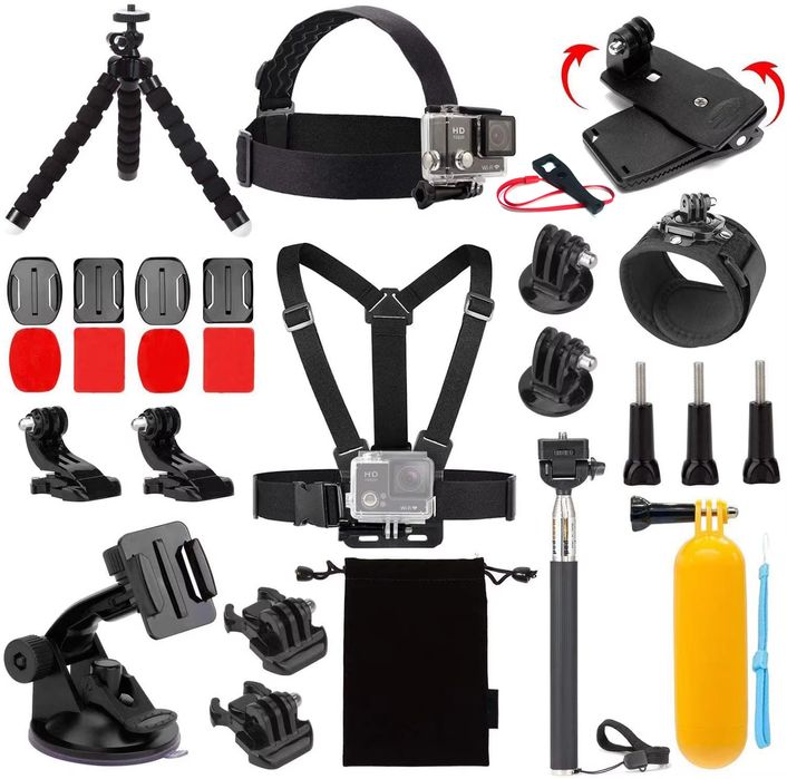 Комплект Аксесоари за GoPro Hero - DJI - Insta360 - 18 части