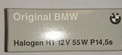 Халогенна крушка H1 55 W Оригинална BMW