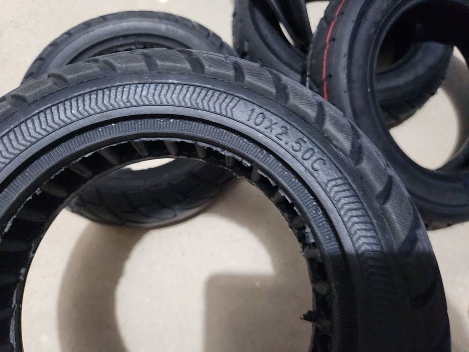Anvelopa trorineta 10x2.5 cauciuc plin cauciuc trotineta