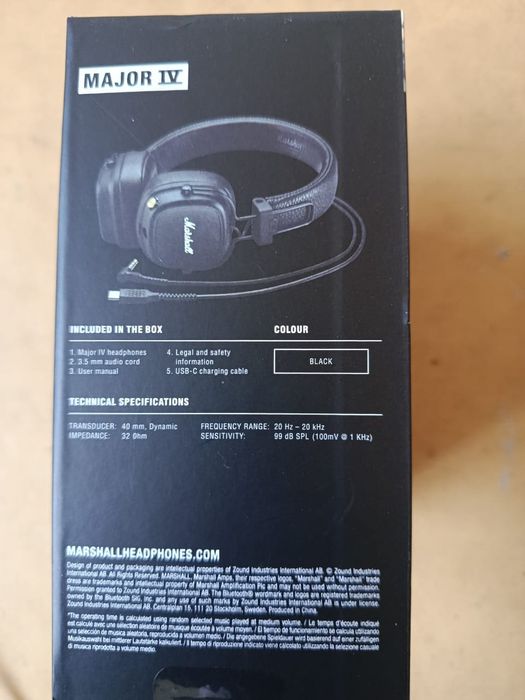 Marshall major lV  маршал мажор 4 xolati yangi