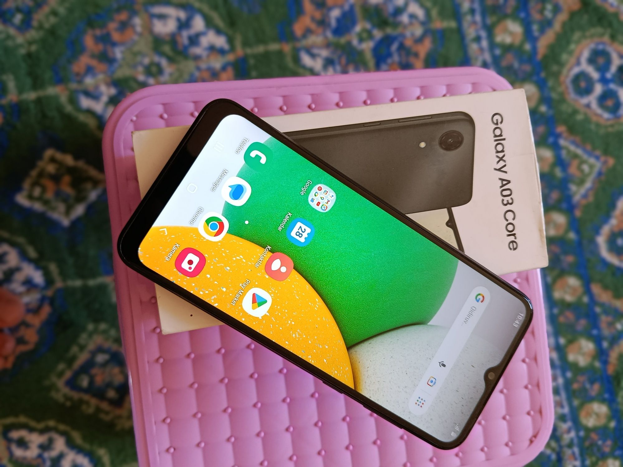 Samsung Galaxy karopka dokument bor