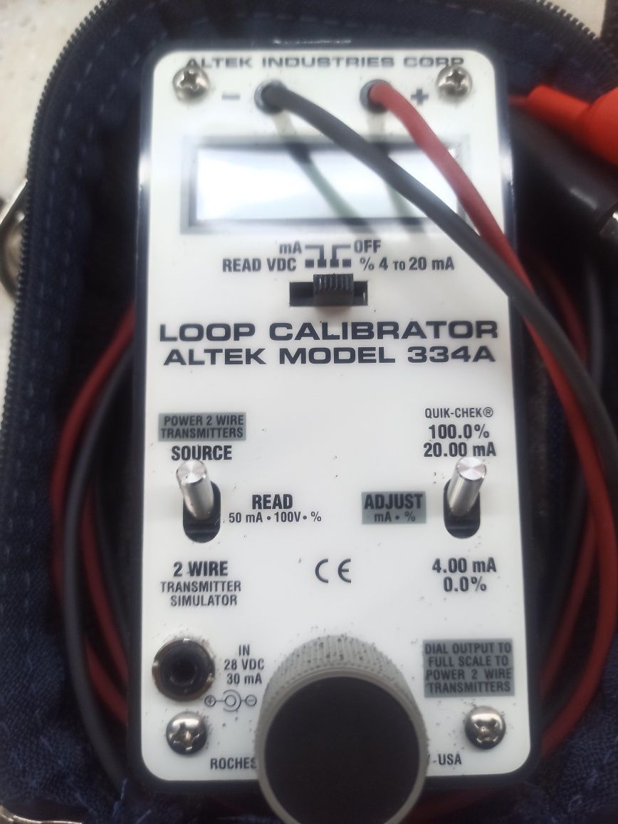 Loop calibrator altek model 334a