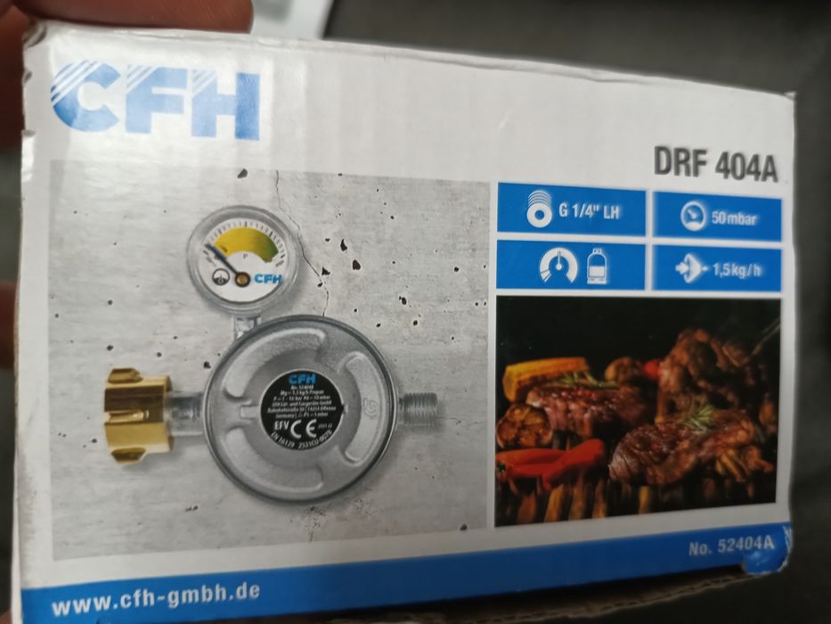 Regulator de presiune gaz CHF, regulator de presiune, indicator de niv