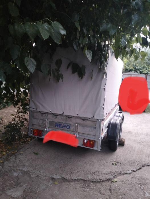 Închiriez remorca 750 cu doua axe!