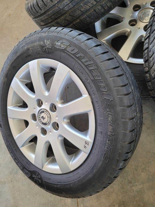Jante aliaj Skoda cu anvelope 195/65R15