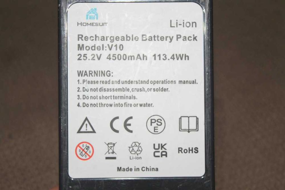 Acumulator Dyson V10 4500 mah