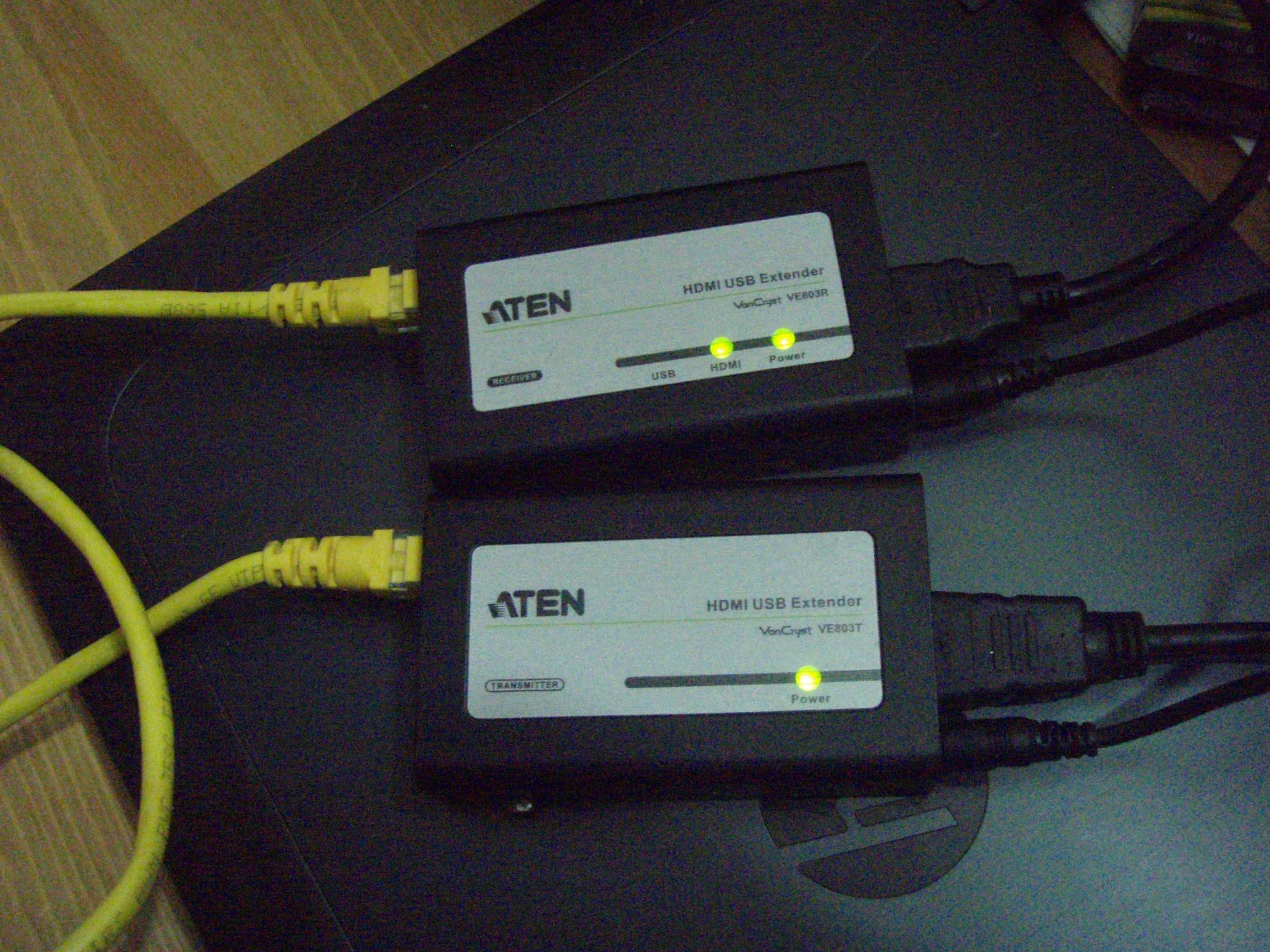 Kit HDMI USB extender ATEN VanCryst VE803 (VE803T + VE803R)