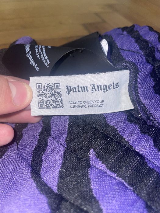 Pantaloni Palm Angels Zebra