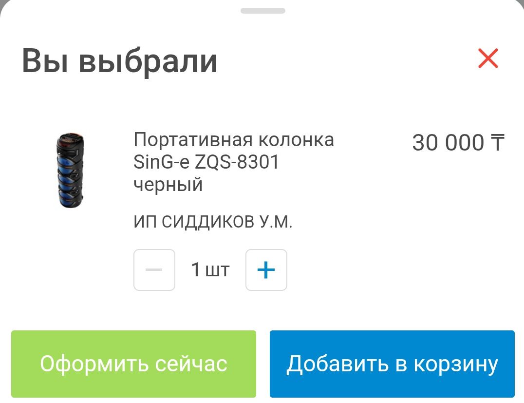 Портативная колонка с беспроводным микрофоном