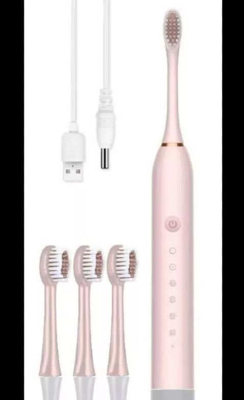 Sonic electric toothbrush x-3 белый, черный, розовый.