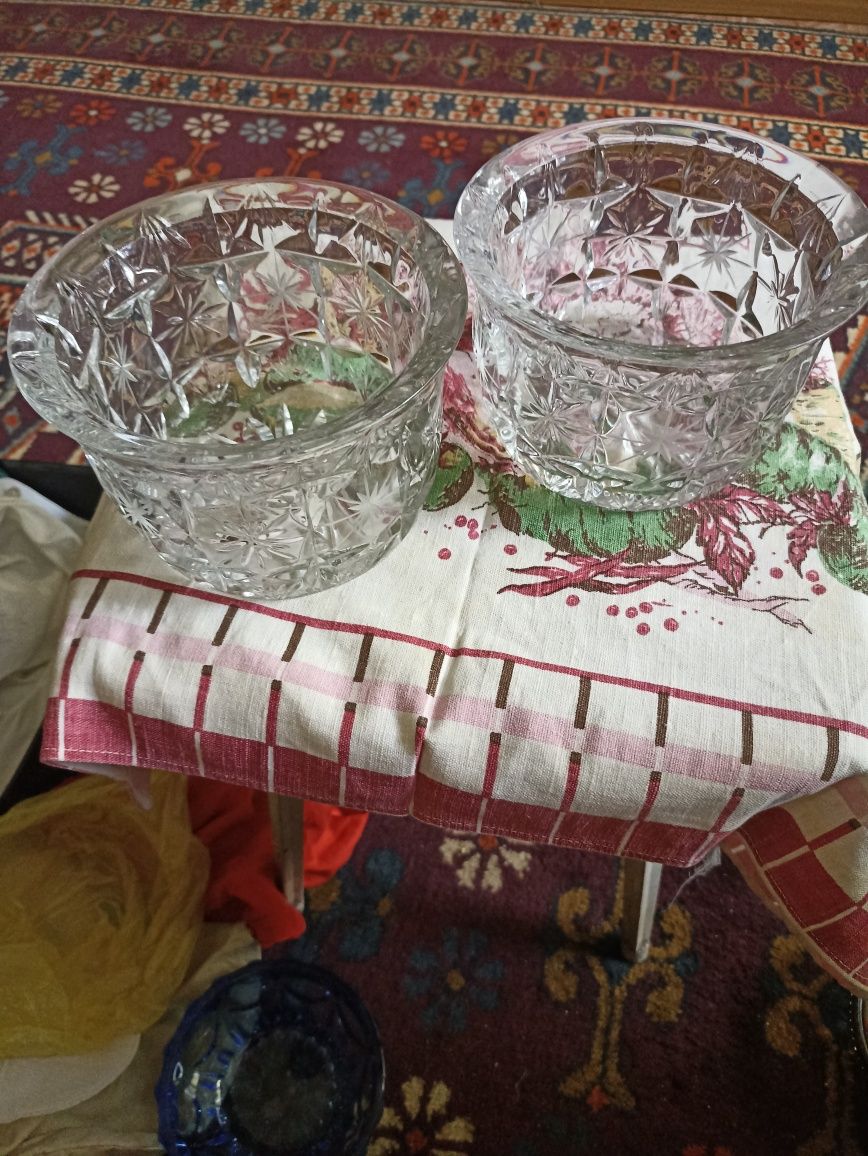 Советский хрусталь (вазы, рюмки,стаканы,фужеры)