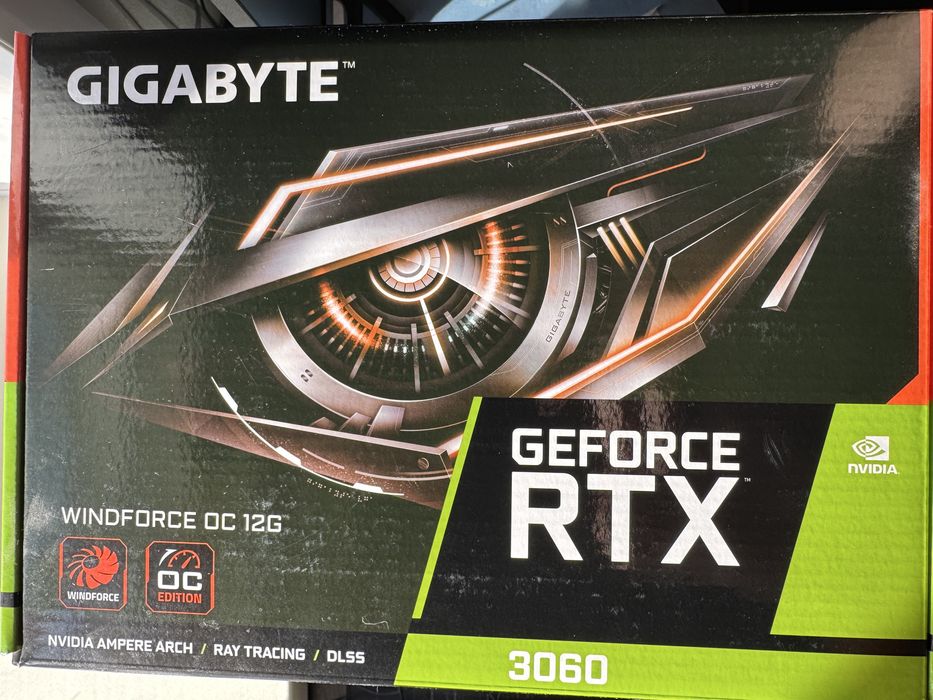 Видеокарта Gigabyte GeForce RTX 3060 12 Гб
