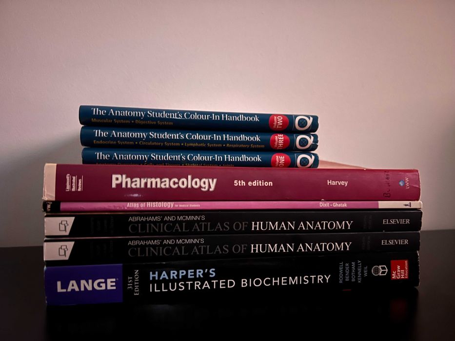 Pachet cărți medicale – stare excelentă (nota 9-10), în engleză