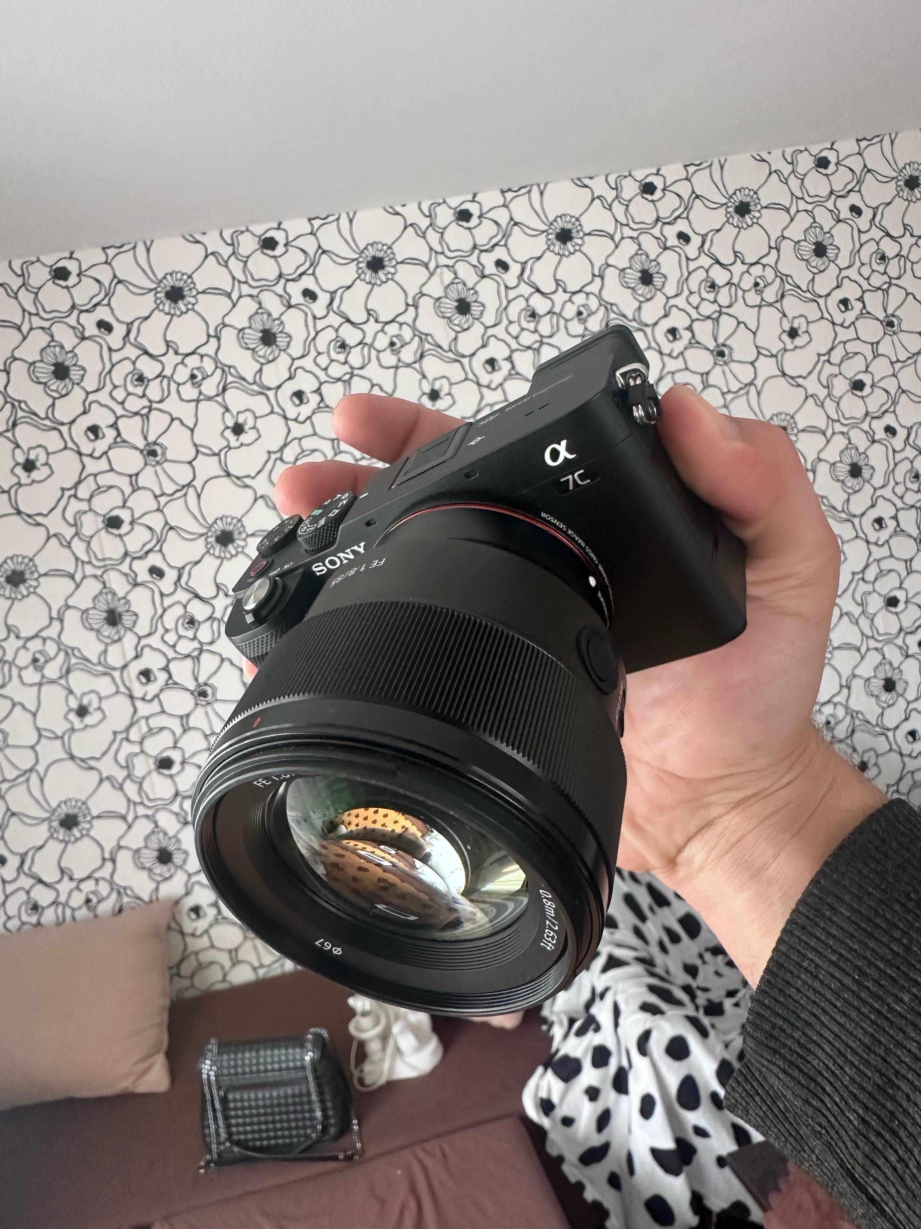 sony A7C+ Обектив Sony, Монтаж FE, 85 мм f1.8