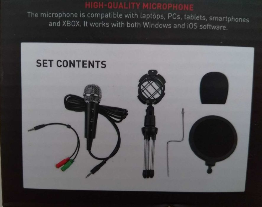 Pro gaming microphone Varr - nou, sigilat