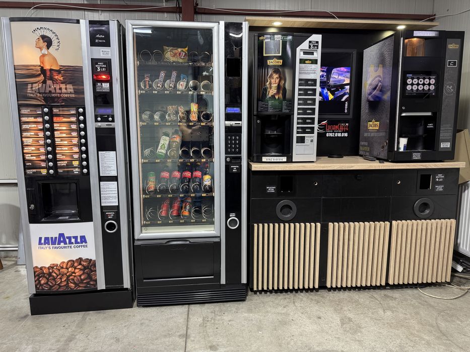 Vindem automate vending snak & caffe cu garantie
