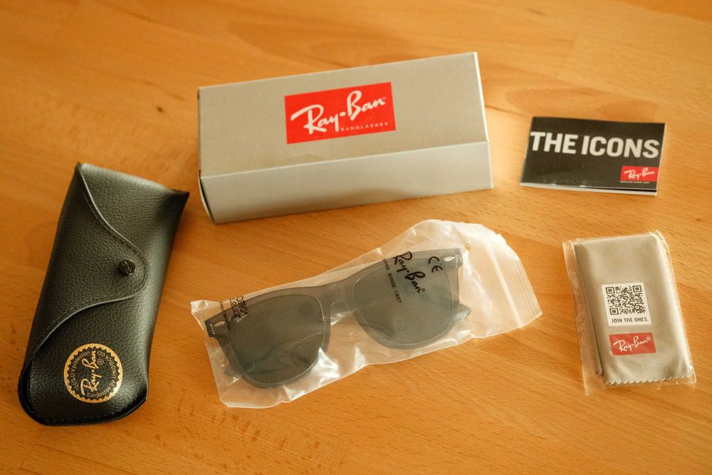 Ochelari soare RayBan RAY Ban Wayfarer Transparent Grey 54mm