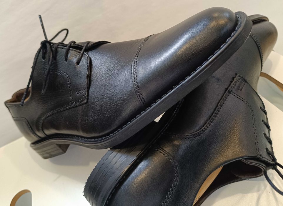 Pantofi derby 41 premium Riflessi Urbani piele naturala moale