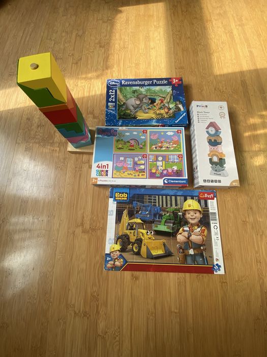 Детски пъзели и дървени играчки