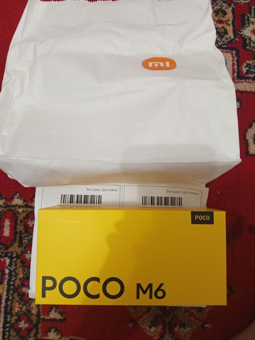Poco m6 с документами коробкой гарантия не звоните пишите