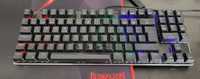 Геймърска клавиатура механични червени суичове / gaming keyboard