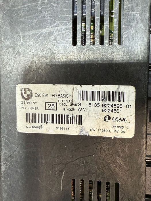 BLOC LUMINI CALCULATOR (5 BUC.) BMW E90 E91 E87 2009 / MINI COOPER R56 2016 COD OEM 6135920453201 6135922459501 6135920452501 6135345570101 6135915980801