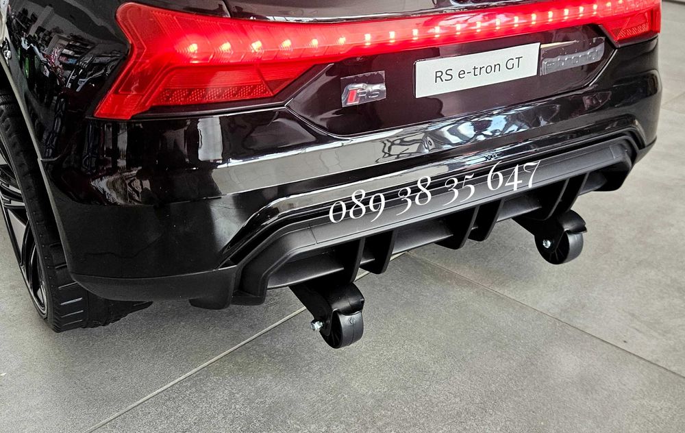 ТОП ЦЕНА!НОВО!Акумулаторна кола AUDI RS E-tron с меки гуми,12V батерия