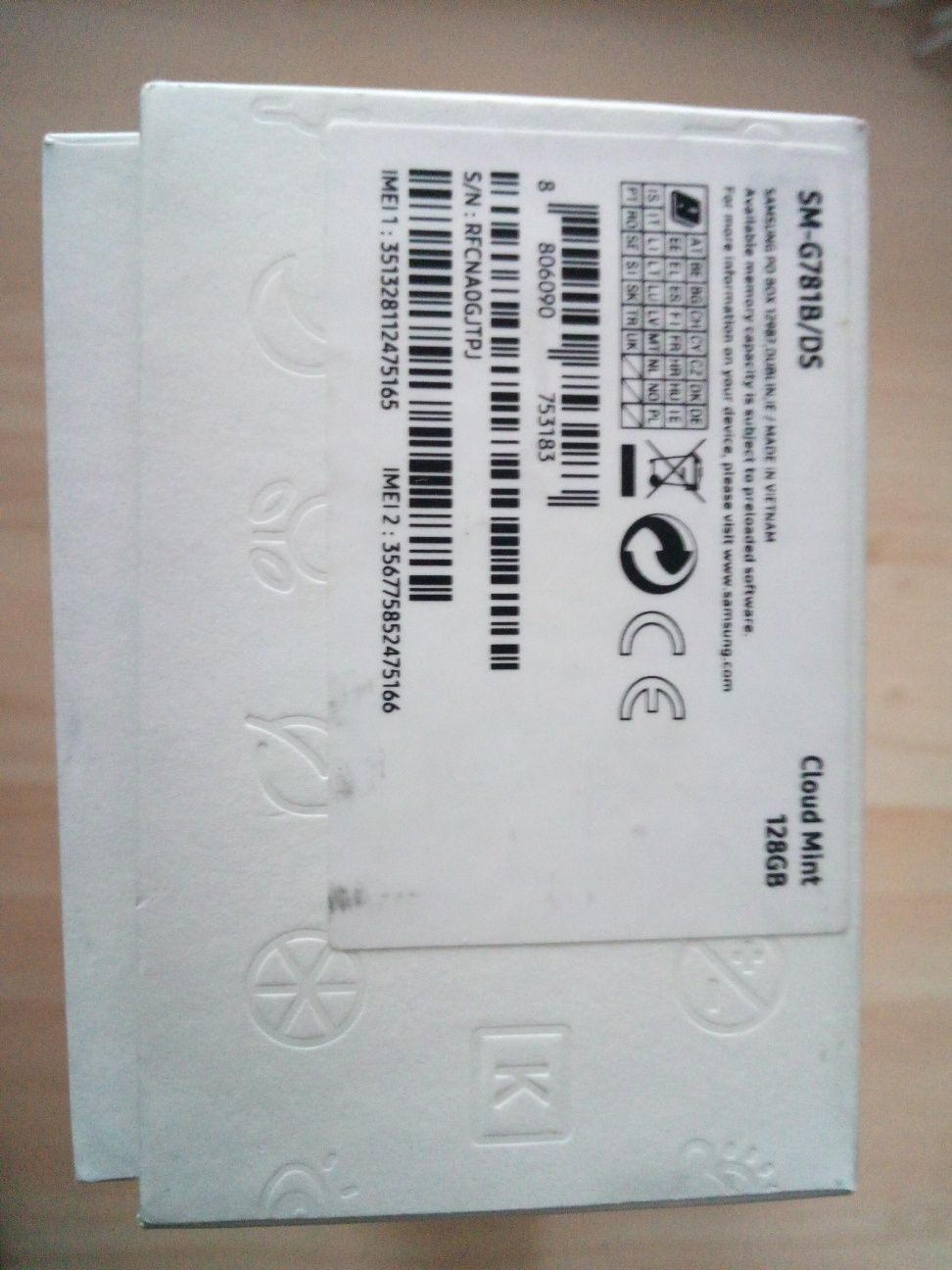 Samsung S20 FE cloud mint 128 GB