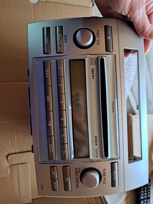 CD radio Toyota Corola verso 2007