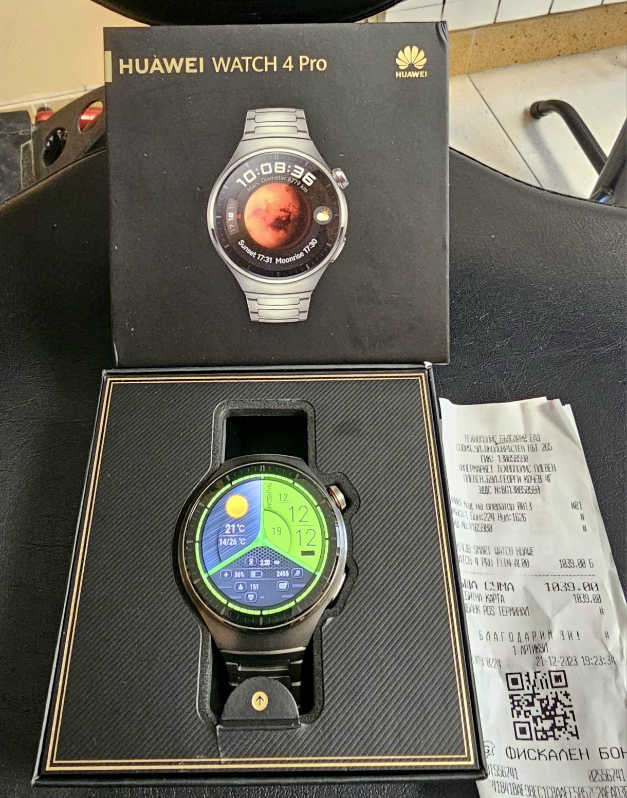 Huawei watch 4 pro Титаниев