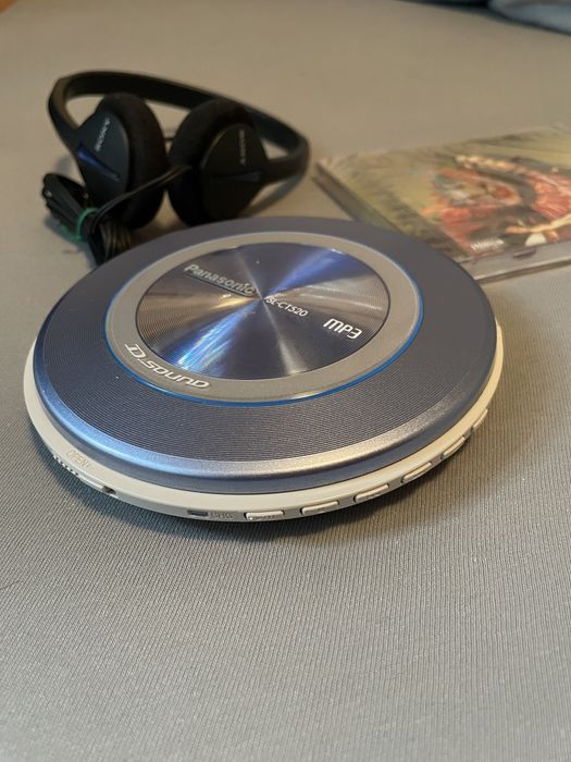 Cd MP3 Player PANASONIC SL-CT520 cu casti Sony
