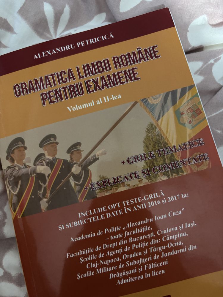 Culegere limba romana teste academie/subofiteri politie