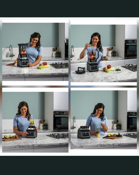 Кухненски робот Ninja BN800EU, 1200W, 2,1Л, 3в1, Auto-iQ, 3 скорости