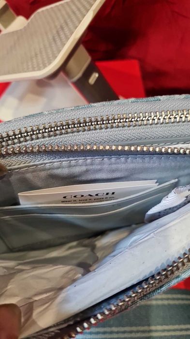 Дамска чанта Coach Denim Kira