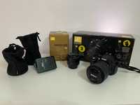 Aparat Foto DSLR Nikon D5100 + obiectiv 18-105mm (cu filtru UV)